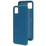 Mobiparts Samsung Galaxy A22 5G Silikon Hülle Backcover - Blueberry Blue