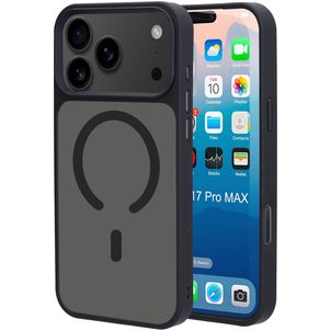 Mobiparts Hardcover iPhone 17 Pro Max MagSafe Hülle Hardcase Backcover - Satin Black