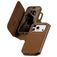 CARE by PanzerGlass Tango Two-in-One iPhone 18 Pro MagSafe 2in1 Klapphülle (herausnehmbar) Portemonnaie - Braun