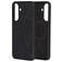 Mobiparts Classic Samsung Galaxy A37 MagSafe TPU / Kunstleder Backcover - Graphite Black