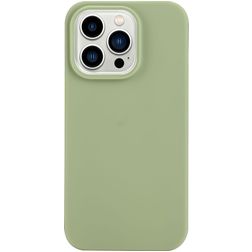 Mobigear Colors iPhone 14 Pro Max Hülle Flexibles TPU Backcover - Grün