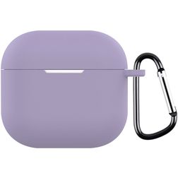 Mobigear Colors Apple AirPods 4 Hülle Flexibles Silikon - Lila
