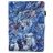 Mobigear Marble iPad 6 (2018) Hülle Klapphülle - Blau