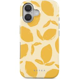 Burga Tough iPhone 16 MagSafe Hülle Hardcase Backcover Stoßfest - Lemon Tart