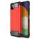 Mobigear Outdoor Samsung Galaxy A22 5G Hülle Hardcase Backcover Stoßfest - Rot