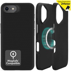 My Style Magsafe Tough iPhone 7 MagSafe Hülle Hardcase Backcover Stoßfest - Schwarz
