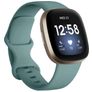 Mobigear Sport Dual Silikon Fitbit Sense Armband Drückerschließe - Türkis