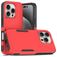 Mobigear Heavy Armor iPhone 16 Pro Hülle Hardcase Backcover Stoßfest - Rot