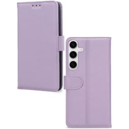 Mobilize Premium Gelly Wallet Samsung Galaxy S24 Hülle Klapphülle Geldbörse - Lila