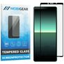Mobigear Premium Sony Xperia 10 II Panzerglas Gehärtetes Glas Displayschutz - Hüllenfreundlich - Schwarz