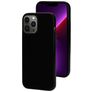 Mobiparts Classic iPhone 13 Pro Max Hülle Flexibles TPU Backcover - Schwarz
