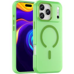 Mobigear Shockproof iPhone 17 Pro Max MagSafe Hülle Hardcase Backcover - Grün