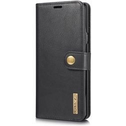 Mobigear Snap Button Samsung Galaxy Note 9 Hülle Abnehmbare 2in1 Klapphülle Geldbörse - Schwarz