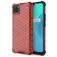 Mobigear Honeycomb Realme C11 (2020) Hülle Hardcase Backcover Stoßfest - Rot