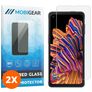 Mobigear Samsung Galaxy Xcover Pro Panzerglas Gehärtetes Glas Displayschutz - Hüllenfreundlich (2er Pack)