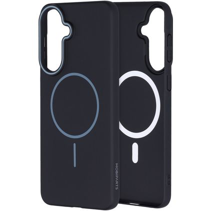 Mobiparts Slim Line Samsung Galaxy A57 MagSafe Hülle Hardcase Backcover - Onyx Black