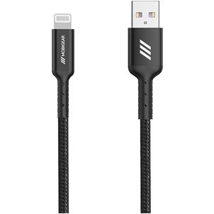 Mobigear Essentials Dual USB / USB-C Auto Ladegerät Apple Lightning 1 Meter Power Delivery 48W - Schwarz