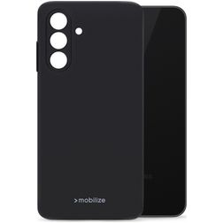 Mobilize Rubber Gelly Samsung Galaxy A26 Hülle Flexibles TPU Backcover - Schwarz