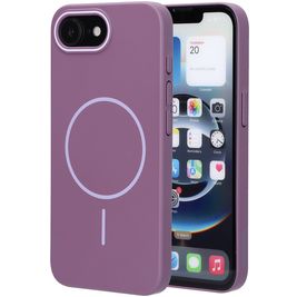 Mobiparts Slim Line iPhone 16e MagSafe Hülle Hardcase Backcover - Imperial Purple