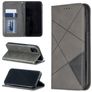 Mobigear Rhombus Slim iPhone 11 Hülle Klapphülle - Grau