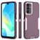 Mobigear Rugged Samsung Galaxy A16 Hülle Hardcase Backcover Stoßfest - Pink / Lila