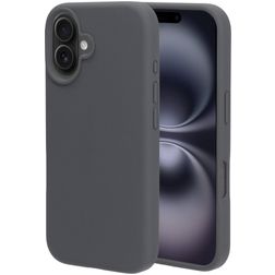 Mobiparts iPhone 16 Silikon Hülle Backcover - Urban Grey