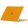 Mobigear Glossy MacBook Air 15 Zoll (2023-2025) Hardcase Hülle MacBook Case - Orange - Model A2941 / A3114 / A3241