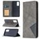 Mobigear Rhombus Slim Samsung Galaxy S20 FE Hülle Klapphülle - Grau