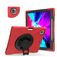 Mobigear SureGrip XGuard iPad Air 13 Zoll (2026) Hülle Kunststoff,Silikon Backcover + Stifthalter + Schulterträger + Ständer - Rot