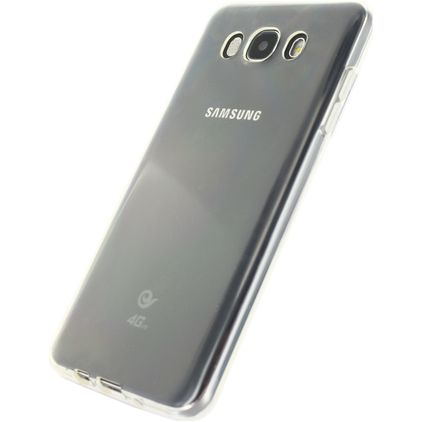 Mobilize Gelly Durchsichtig Samsung Galaxy J7 (2016) Hülle Flexibles TPU Backcover - Transparent