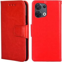 Mobigear Wallet OPPO Reno 8 5G Hülle Klapphülle Geldbörse - Rot