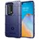 Mobigear Rugged Shield Huawei P40 Pro Plus Hülle Flexibles TPU Backcover Stoßfest - Blau