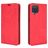 Mobigear Retro Slim Samsung Galaxy A12 Hülle Klapphülle Geldbörse - Rot