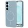 Mobiparts Slim Line Samsung Galaxy S25 MagSafe Hardcase Backcover - Sage Green