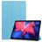 Mobigear Tri-Fold Lenovo Tab P11 Plus Gen 1 Hülle Klapphülle - Blau
