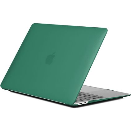 Mobigear Matte MacBook Pro 13 Zoll (2016-2023) Hardshell Hülle Laptop Cover MacBook Case - Midnight Green - Modell A1706 / A1708 / A1989 / A2159 / A2289 / A2251 / A2338