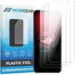 Mobigear ASUS ROG Phone 5s Displayschutz Schutzfolie - Hüllenfreundlich (3er Pack)