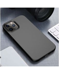 Mobigear Bio iPhone 12 Pro Hülle Umweltfreundliches Backcover - Schwarz