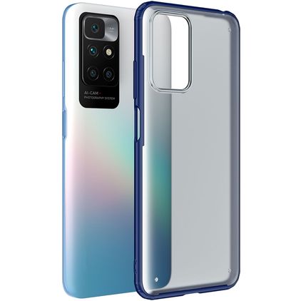 Mobigear Shockproof Xiaomi Redmi 10 4G Hülle Hardcase Backcover Stoßfest - Dunkelblau