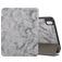 Mobigear Tri-Fold Marble iPad 11 (2025) Hülle Klapphülle + Stifthalter - Grau