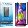 Mobigear Premium Samsung Galaxy M51 Panzerglas Displayschutz - Hüllenfreundlich - Schwarz