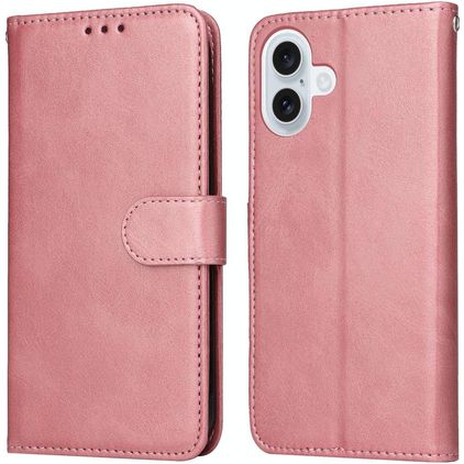 Mobigear Wallet iPhone 17 Hülle Klapphülle Geldbörse - Roségold