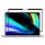 GrizzlyCoat MacBook Pro 16 Zoll (2019-2020) Displayschutz Anti-Glare Schutzfolie - Hüllenfreundlich - Schwarz Model A2141