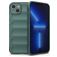 Mobigear Bumpy iPhone 14 Plus Hülle Flexibles TPU Backcover - Grün