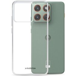 Mobilize Gelly Case Durchsichtig Motorola Edge 70 Pro Hülle Flexibles TPU Backcover - Transparent