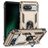 Mobigear Armor Ring Google Pixel 8a Hülle Hardcase Backcover Stoßfest mit Ringhalter - Gold