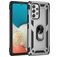 Mobigear Armor Ring Samsung Galaxy A53 Hülle Hardcase Backcover Stoßfest mit Ringhalter - Silber