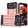 Mobigear Outdoor iPhone 17 Pro Hülle Hardcase Backcover Stoßfest - Roségold