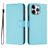 Mobigear Urban Wallet iPhone 16 Pro Max Hülle Klapphülle Geldbörse - Blau
