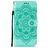 Mobigear Mandala HONOR 9X Lite Hülle Klapphülle Geldbörse - Türkis
